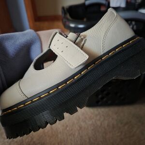 Dr. Martens Cream Bethan Shoes